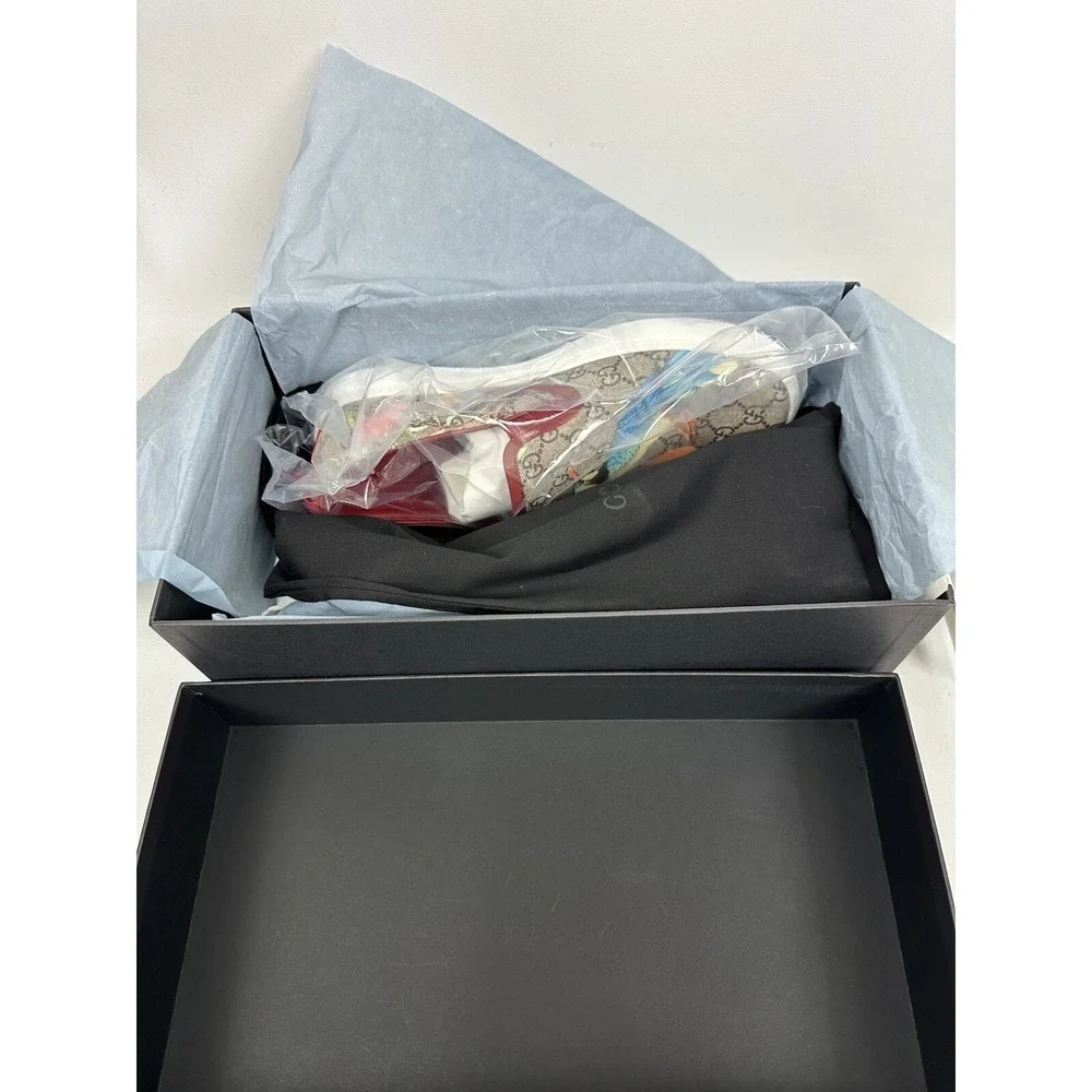Gucci‎ Supreme Monogram Tian Shoes Sneakers Mens Size 10 UK Birds